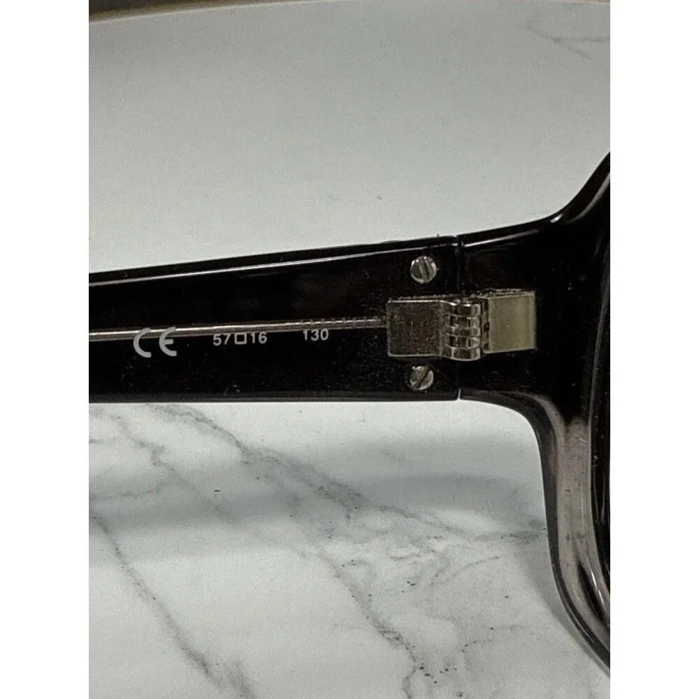 Michael Kors Black Clear Glasses M2789S Harper 57 16 130 Square Eye Frames ONLY